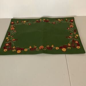 NWT HARVEST PLACE MATS THANKSGIVING THEME‎ 2 MATS